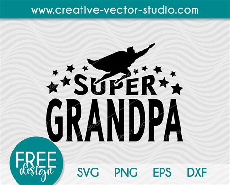 Download 214+ Super Grandpa SVG Images